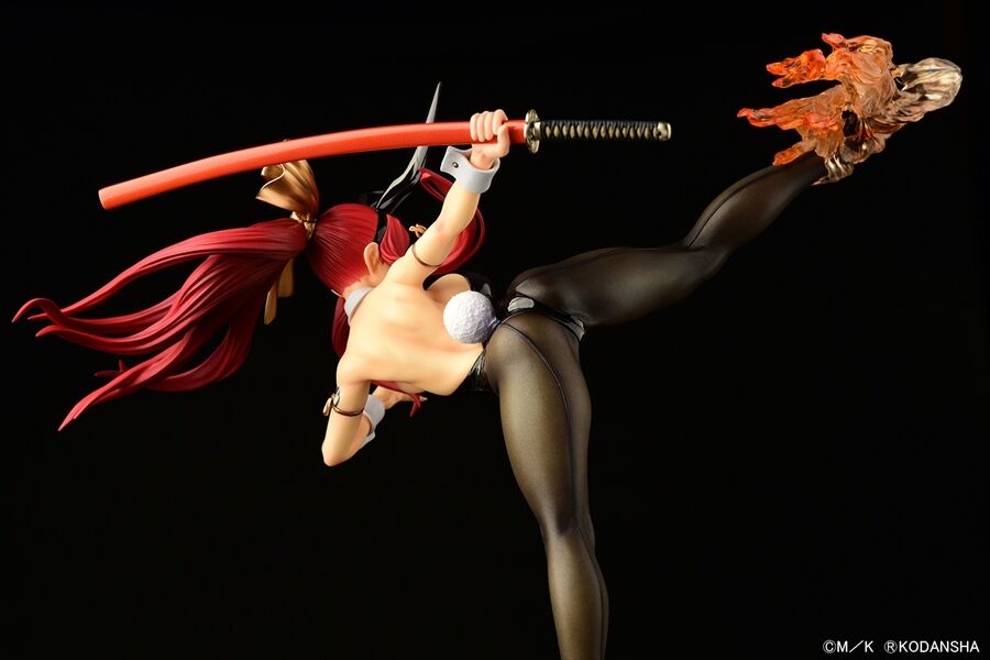 Fairy Tail - Erza Scarlet - 1/6 - High Kick Ver., Black Bunny (Orca Toys) photo 21
