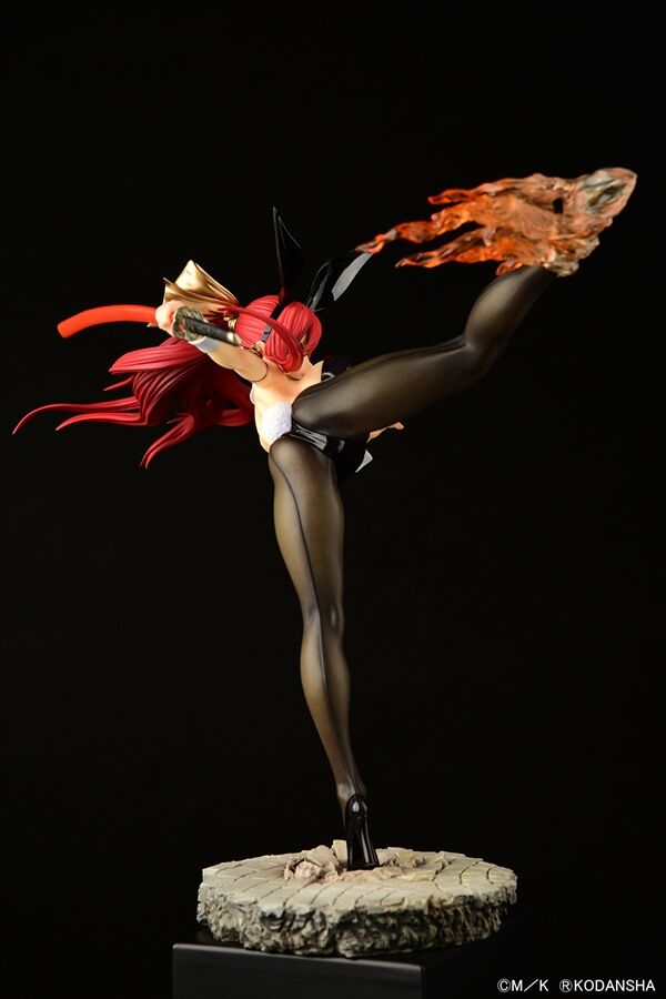 Fairy Tail - Erza Scarlet - 1/6 - High Kick Ver., Black Bunny (Orca Toys) photo 22