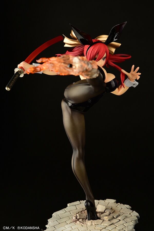 Fairy Tail - Erza Scarlet - 1/6 - High Kick Ver., Black Bunny (Orca Toys) photo 23