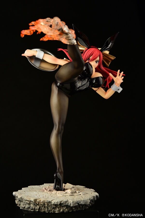 Fairy Tail - Erza Scarlet - 1/6 - High Kick Ver., Black Bunny (Orca Toys) photo 25