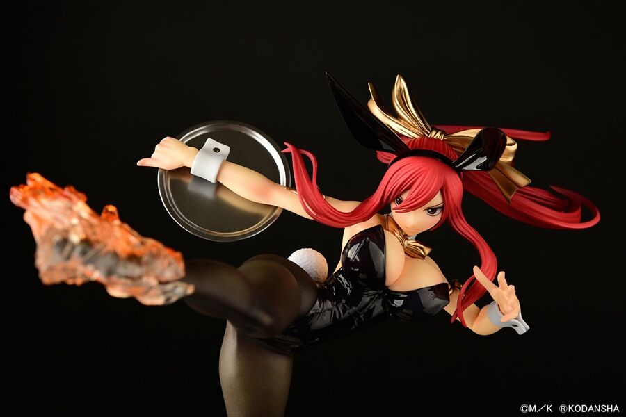 Fairy Tail - Erza Scarlet - 1/6 - High Kick Ver., Black Bunny (Orca Toys) photo 28