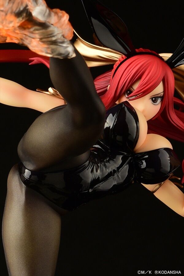 Fairy Tail - Erza Scarlet - 1/6 - High Kick Ver., Black Bunny (Orca Toys) photo 29