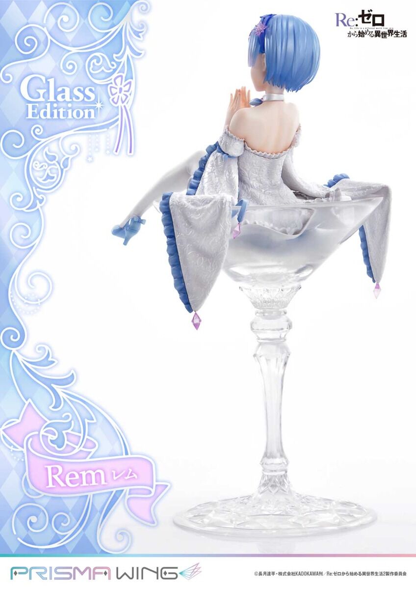Re:Zero kara Hajimeru Isekai Seikatsu - Rem - Prisma Wing (PWRZR-01PS) - 1/7 - Glass Edition, Bonus Version (Prime 1 Studio) photo 7