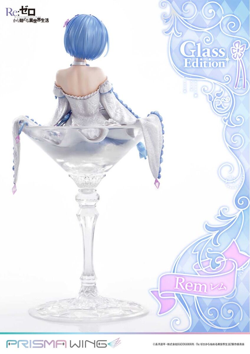 Re:Zero kara Hajimeru Isekai Seikatsu - Rem - Prisma Wing (PWRZR-01PS) - 1/7 - Glass Edition, Bonus Version (Prime 1 Studio) photo 9