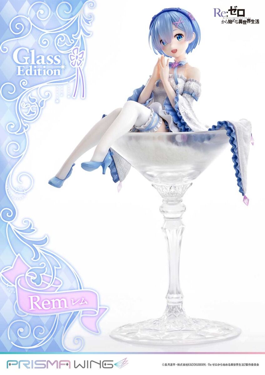 Re:Zero kara Hajimeru Isekai Seikatsu - Rem - Prisma Wing (PWRZR-01PS) - 1/7 - Glass Edition, Bonus Version (Prime 1 Studio) photo 13