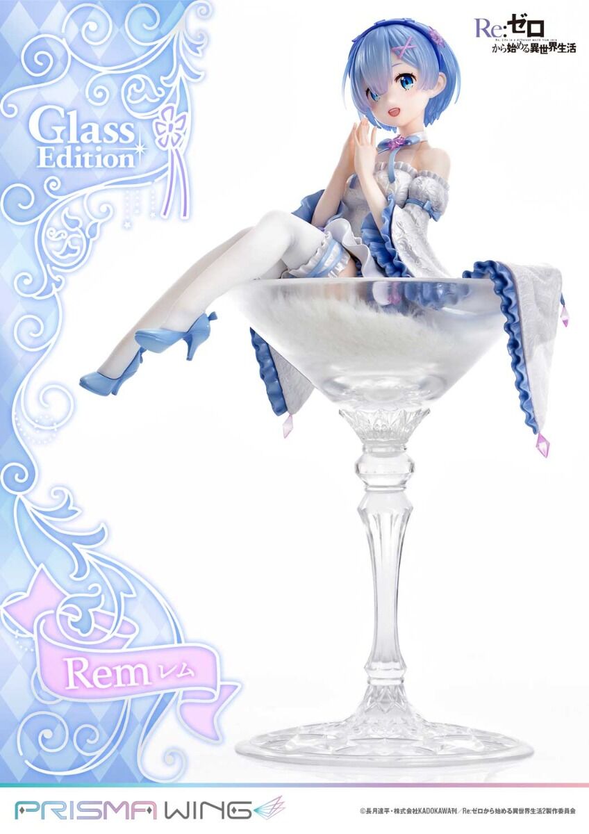 Re:Zero kara Hajimeru Isekai Seikatsu - Rem - Prisma Wing (PWRZR-01PS) - 1/7 - Glass Edition, Bonus Version (Prime 1 Studio) photo 15
