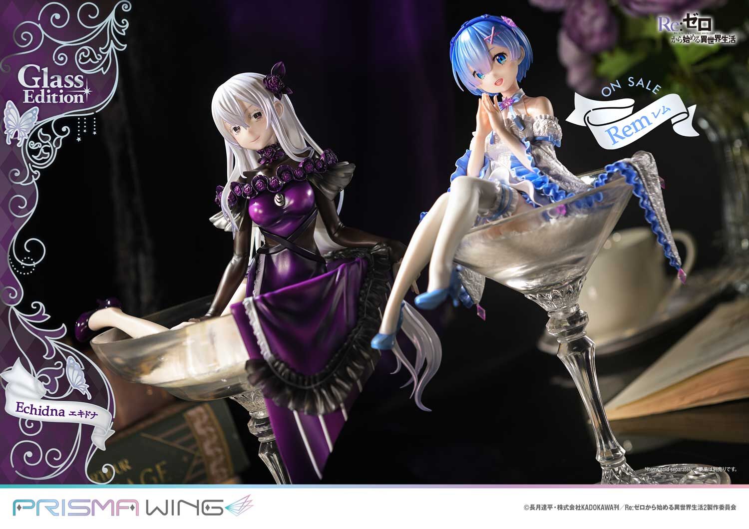 Re:Zero kara Hajimeru Isekai Seikatsu - Rem - Prisma Wing (PWRZR-01PS) - 1/7 - Glass Edition, Bonus Version (Prime 1 Studio) photo 27