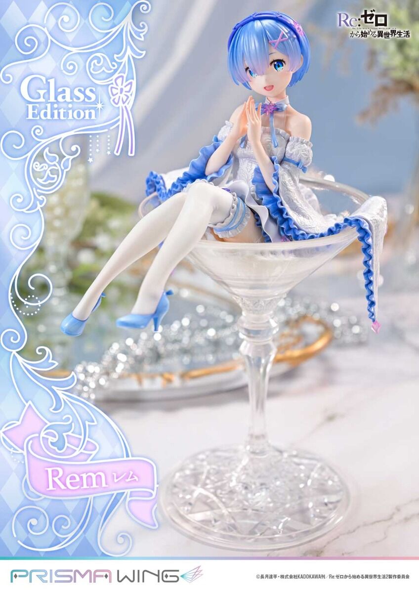 Re:Zero kara Hajimeru Isekai Seikatsu - Rem - Prisma Wing (PWRZR-01PS) - 1/7 - Glass Edition, Bonus Version (Prime 1 Studio) photo 31