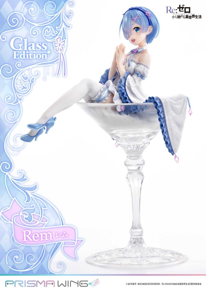 Re:Zero kara Hajimeru Isekai Seikatsu - Rem - Prisma Wing (PWRZR-01PS) - 1/7 - Glass Edition, Bonus Version (Prime 1 Studio) photo 34