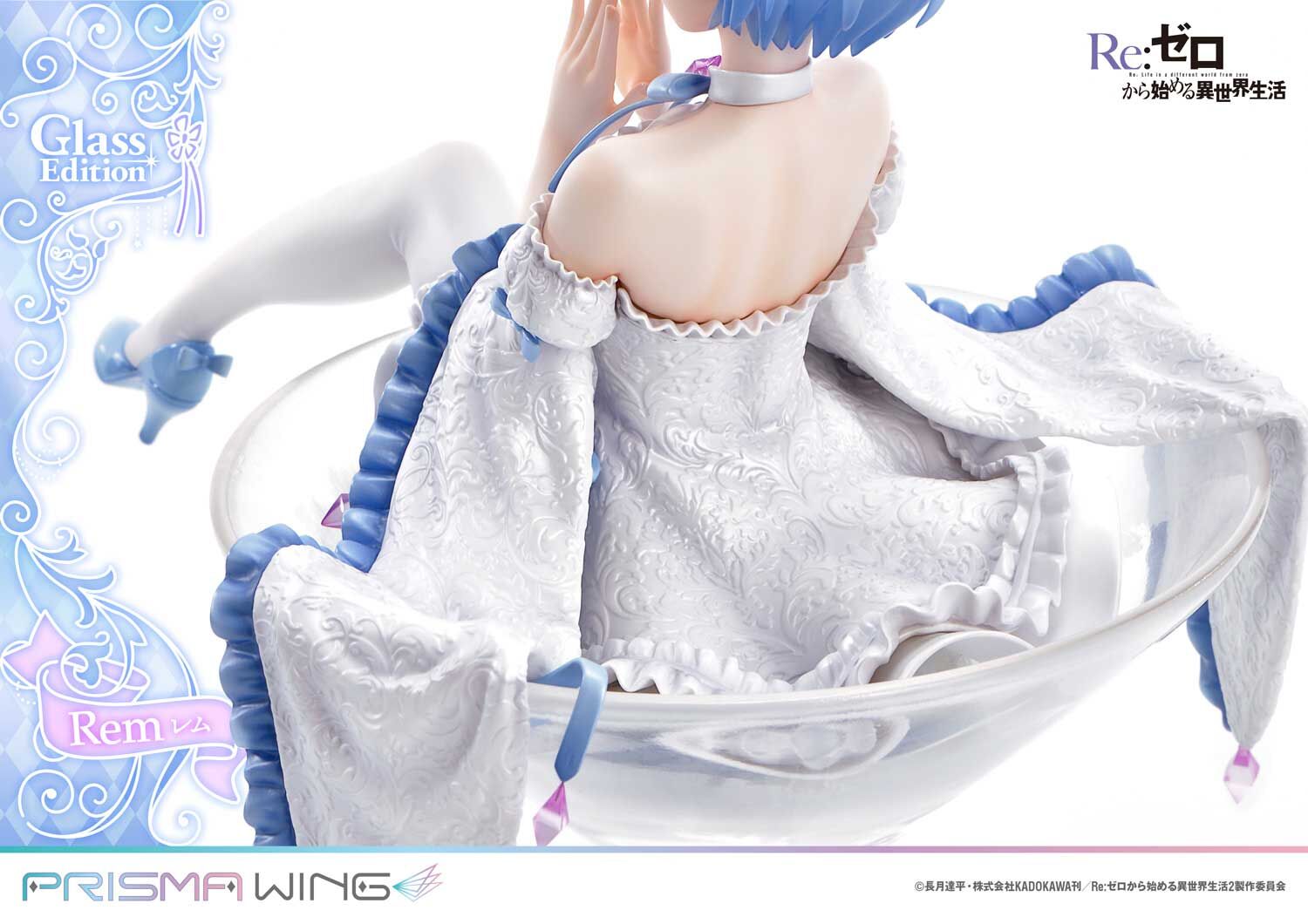 Re:Zero kara Hajimeru Isekai Seikatsu - Rem - Prisma Wing (PWRZR-01PS) - 1/7 - Glass Edition, Bonus Version (Prime 1 Studio) photo 38
