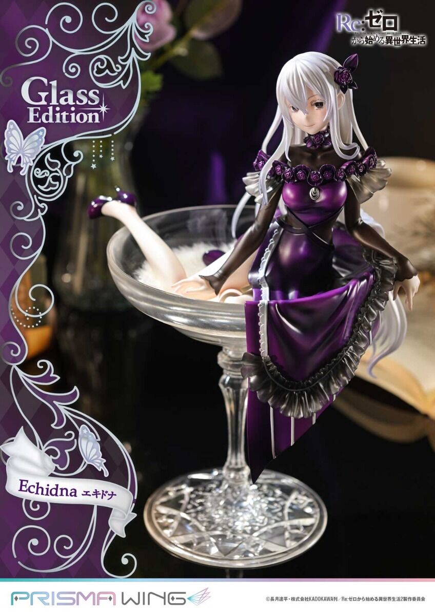 Re:Zero kara Hajimeru Isekai Seikatsu - Echidna - Prisma Wing  (PWRZR-02PS) - 1/7 - Glass Edition, Bonus Version (Prime 1 Studio) photo 9