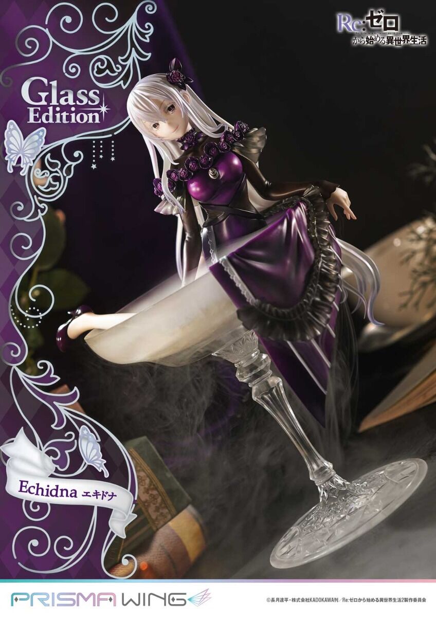 Re:Zero kara Hajimeru Isekai Seikatsu - Echidna - Prisma Wing  (PWRZR-02PS) - 1/7 - Glass Edition, Bonus Version (Prime 1 Studio) photo 10