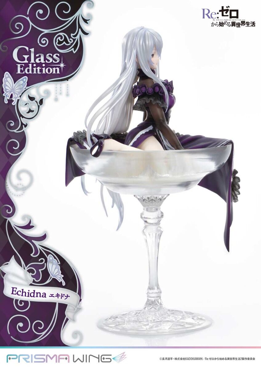 Re:Zero kara Hajimeru Isekai Seikatsu - Echidna - Prisma Wing  (PWRZR-02PS) - 1/7 - Glass Edition, Bonus Version (Prime 1 Studio) photo 12