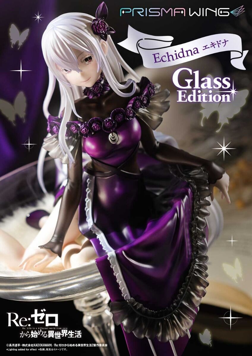 Re:Zero kara Hajimeru Isekai Seikatsu - Echidna - Prisma Wing  (PWRZR-02PS) - 1/7 - Glass Edition, Bonus Version (Prime 1 Studio) photo 30