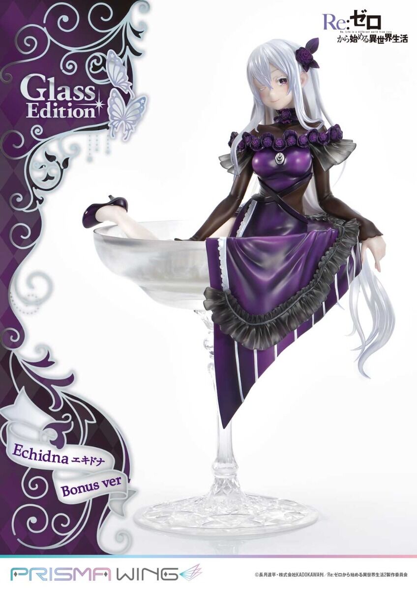 Re:Zero kara Hajimeru Isekai Seikatsu - Echidna - Prisma Wing  (PWRZR-02PS) - 1/7 - Glass Edition, Bonus Version (Prime 1 Studio) photo 33