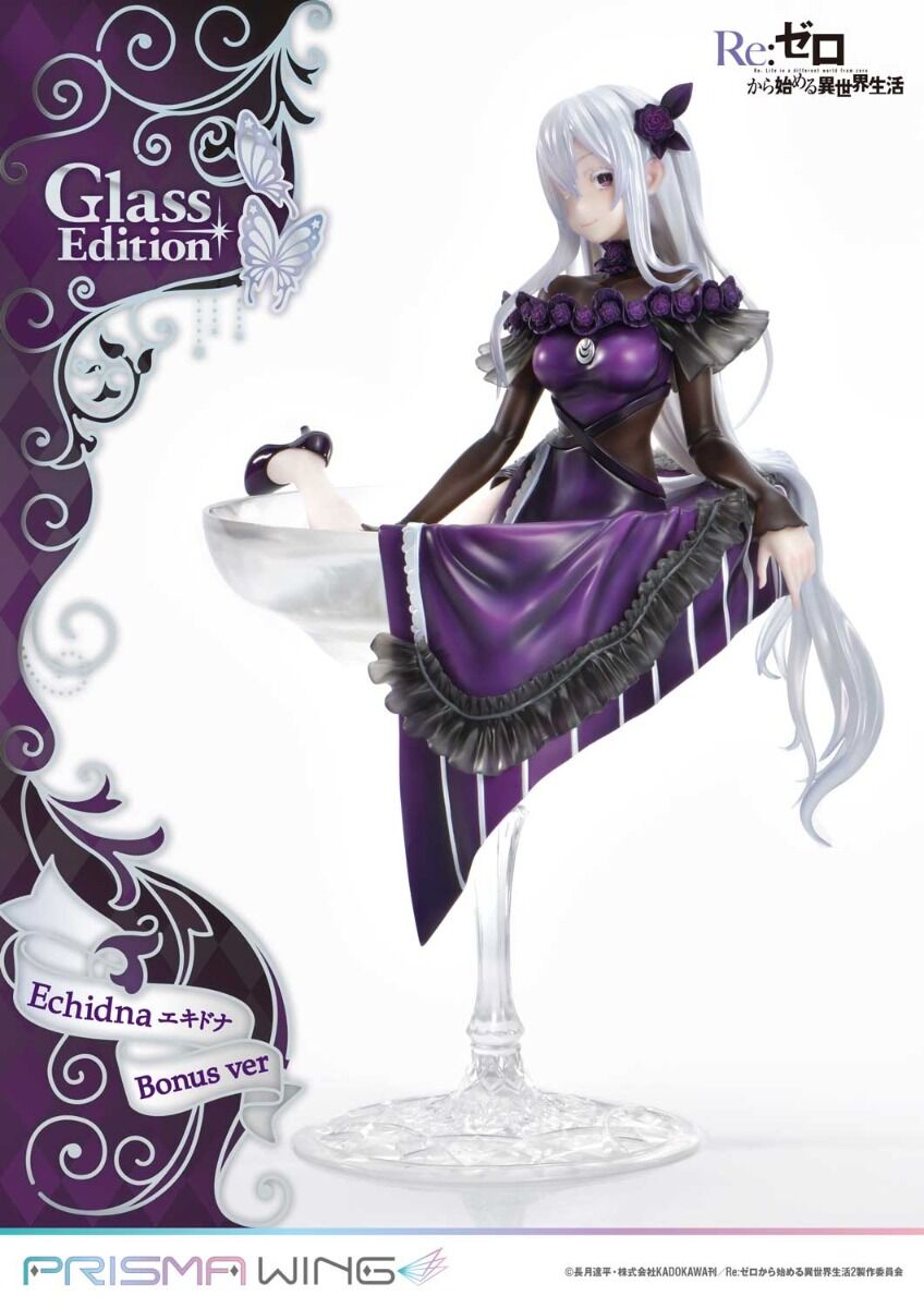 Re:Zero kara Hajimeru Isekai Seikatsu - Echidna - Prisma Wing  (PWRZR-02PS) - 1/7 - Glass Edition, Bonus Version (Prime 1 Studio) photo 34