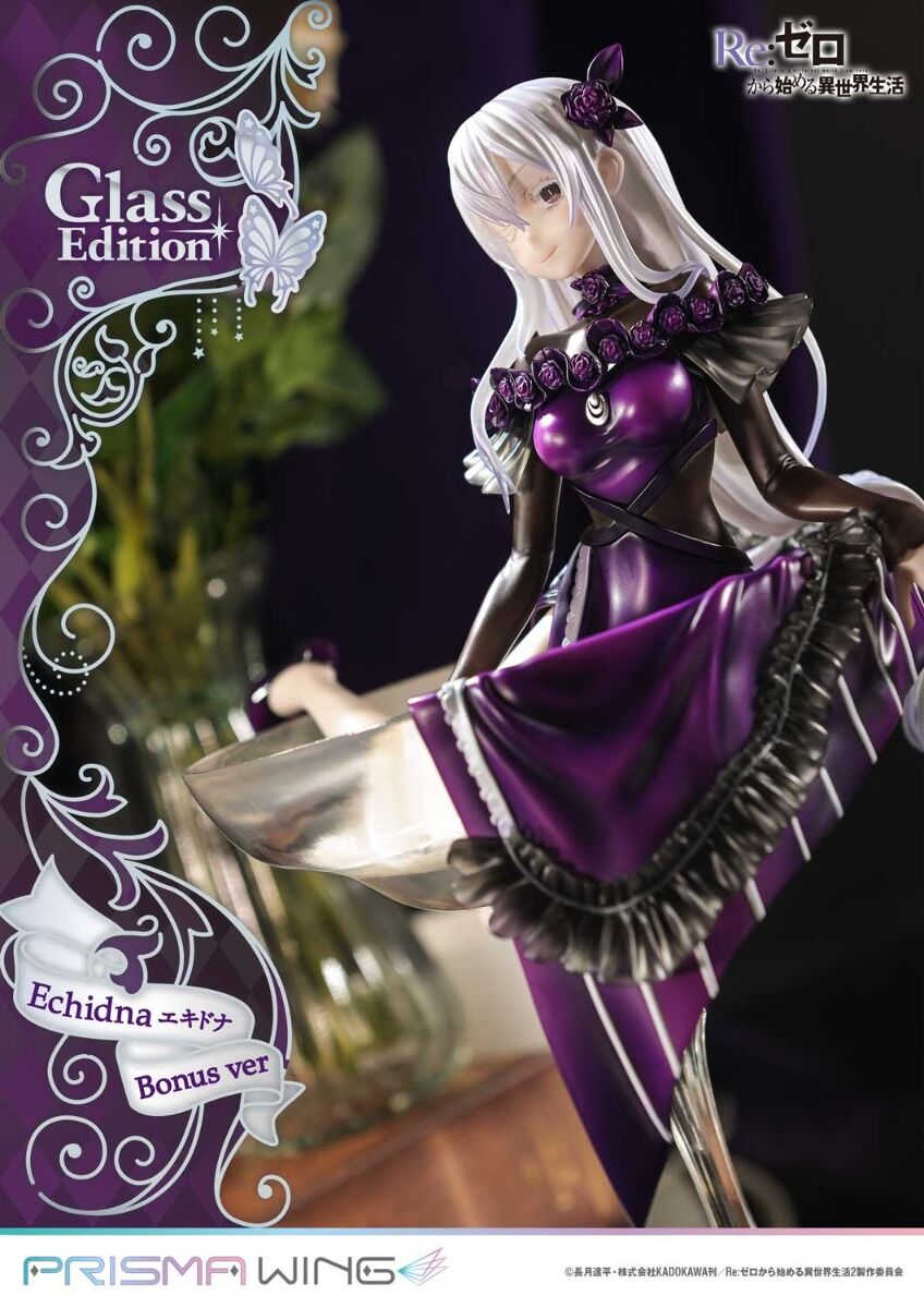 Re:Zero kara Hajimeru Isekai Seikatsu - Echidna - Prisma Wing  (PWRZR-02PS) - 1/7 - Glass Edition, Bonus Version (Prime 1 Studio) photo 35