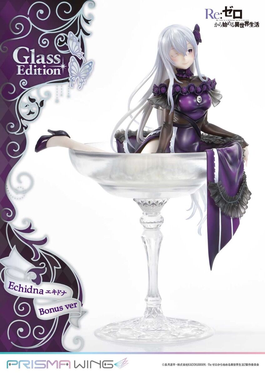 Re:Zero kara Hajimeru Isekai Seikatsu - Echidna - Prisma Wing  (PWRZR-02PS) - 1/7 - Glass Edition, Bonus Version (Prime 1 Studio) photo 38