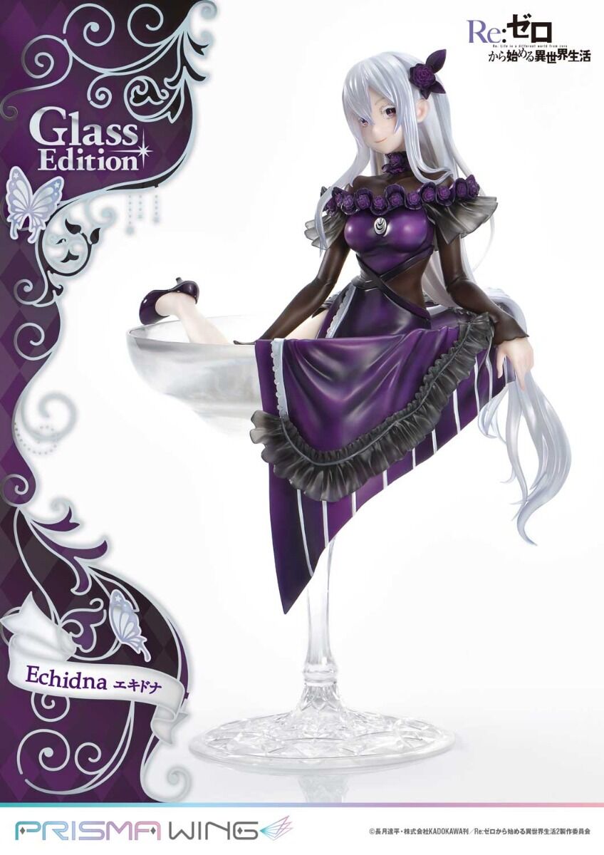 Re:Zero kara Hajimeru Isekai Seikatsu - Echidna - Prisma Wing  (PWRZR-02PS) - 1/7 - Glass Edition, Bonus Version (Prime 1 Studio) photo 47