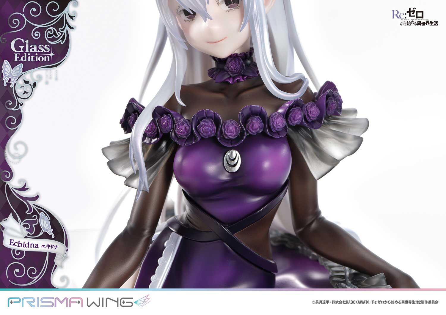 Re:Zero kara Hajimeru Isekai Seikatsu - Echidna - Prisma Wing  (PWRZR-02PS) - 1/7 - Glass Edition, Bonus Version (Prime 1 Studio) photo 52