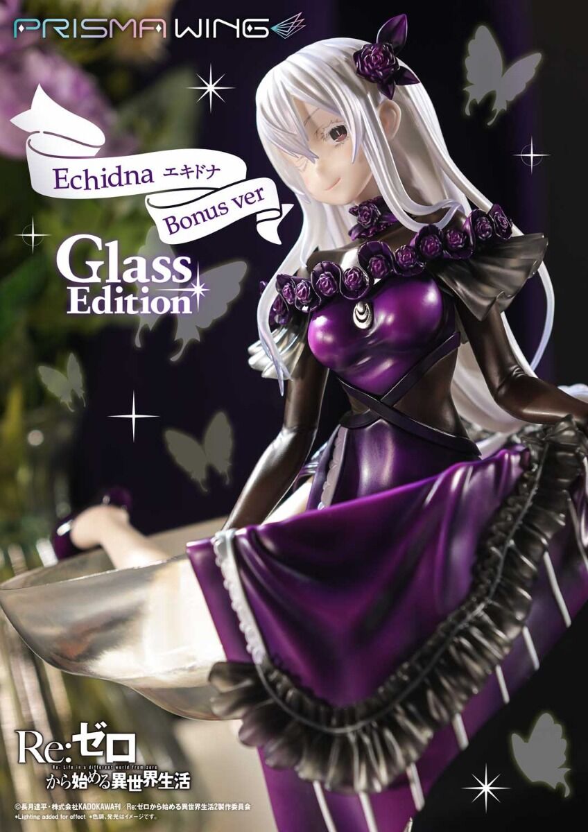 Re:Zero kara Hajimeru Isekai Seikatsu - Echidna - Prisma Wing  (PWRZR-02PS) - 1/7 - Glass Edition, Bonus Version (Prime 1 Studio) photo 55
