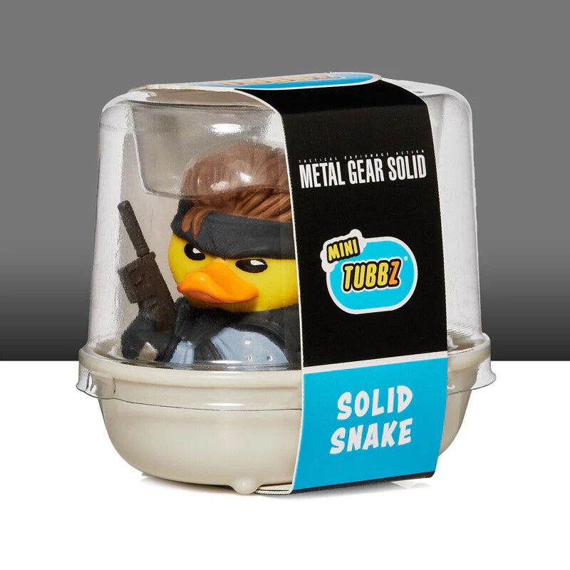 Metal Gear Solid - Solid Snake - Mini Tubbz - Mini Rubber Duck (Numskull)