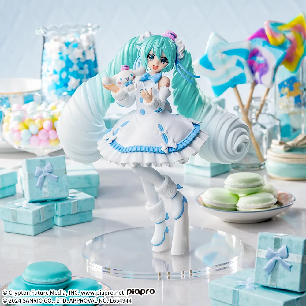 Cinnamoroll - Piapro Characters - Hatsune Miku - Hatsune Miku x Cinnamoroll - Luminasta - White Dress Ver. (SEGA) photo 2