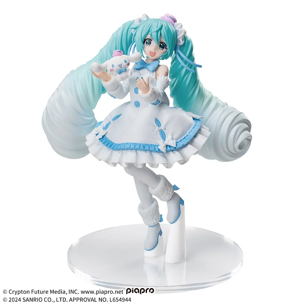 Cinnamoroll - Piapro Characters - Hatsune Miku - Hatsune Miku x Cinnamoroll - Luminasta - White Dress Ver. (SEGA) photo 5
