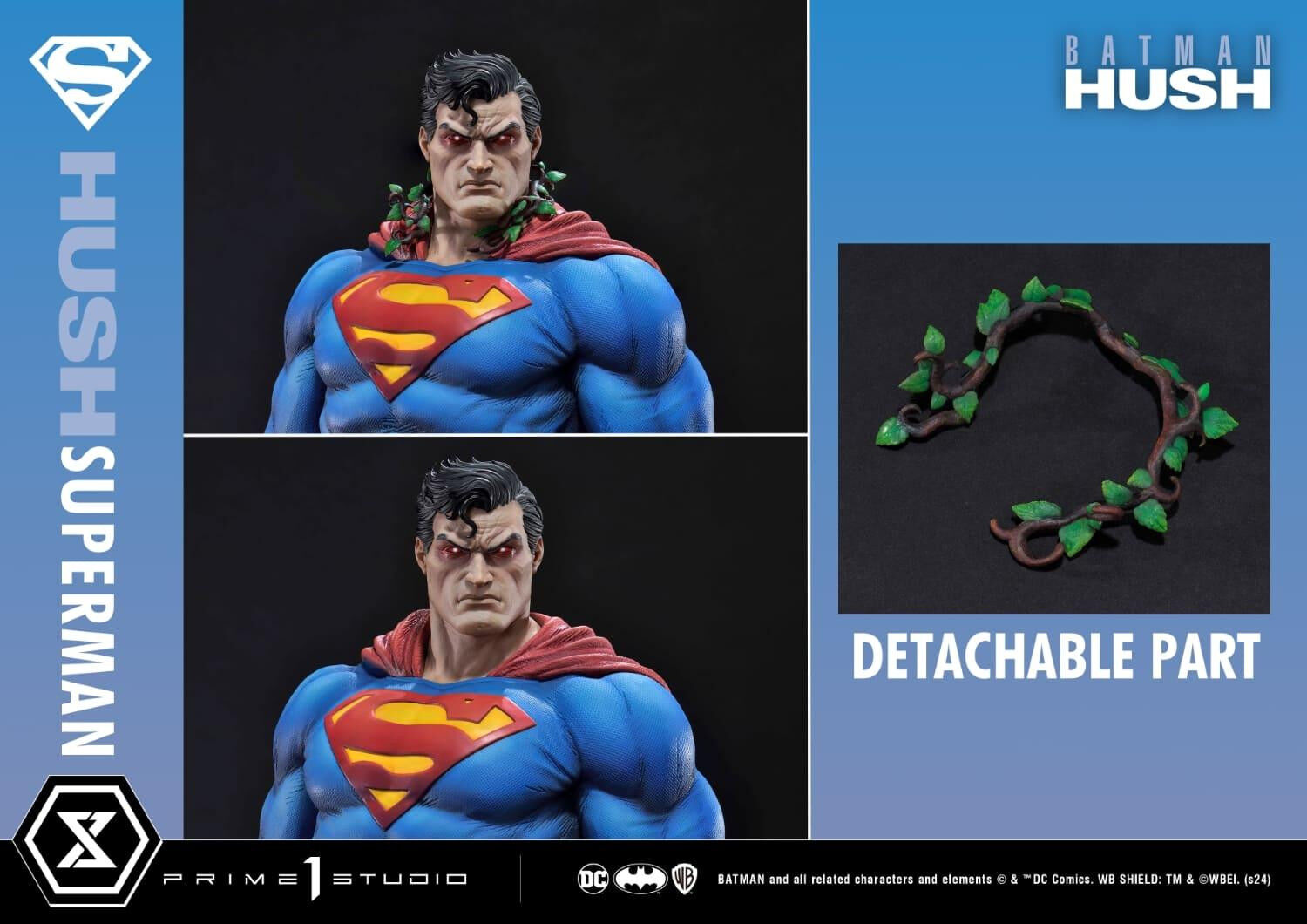 Batman: Hush - Superman - Ultimate Premium Masterline  (UPMDC-10S) - 1/4 - Bonus Version (Prime 1 Studio) photo 45