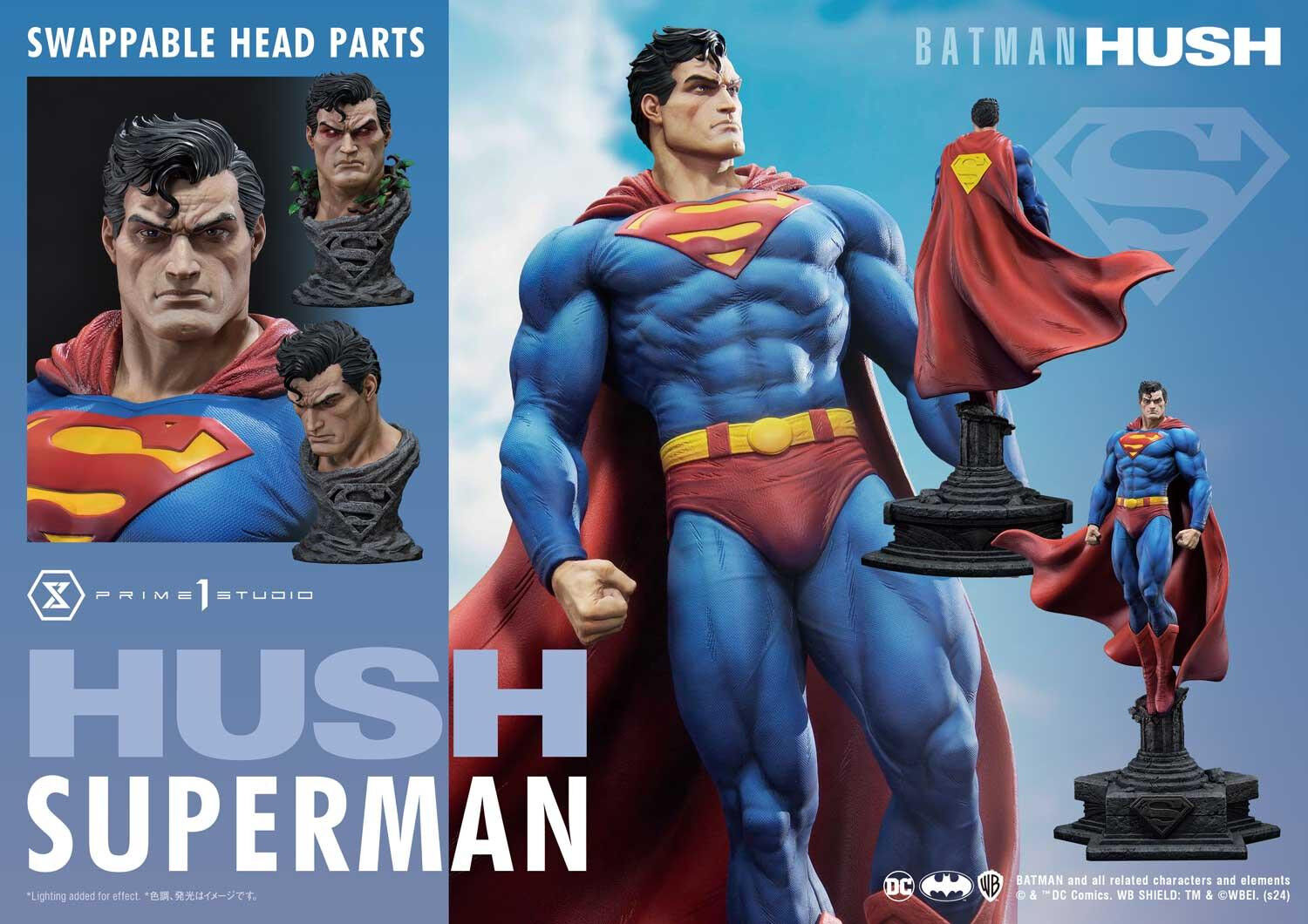 Batman: Hush - Superman - Ultimate Premium Masterline  (UPMDC-10S) - 1/4 - Bonus Version (Prime 1 Studio) photo 66