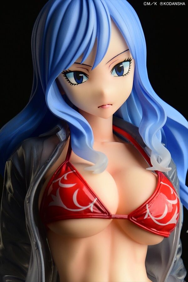 Fairy Tail - Juvia Lockser - 1/6 - Gravure_Style, Sheer Wet Shirt SP, Red Bikini!! (Orca Toys) photo 2