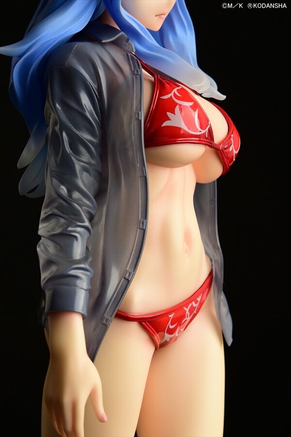 Fairy Tail - Juvia Lockser - 1/6 - Gravure_Style, Sheer Wet Shirt SP, Red Bikini!! (Orca Toys) photo 10