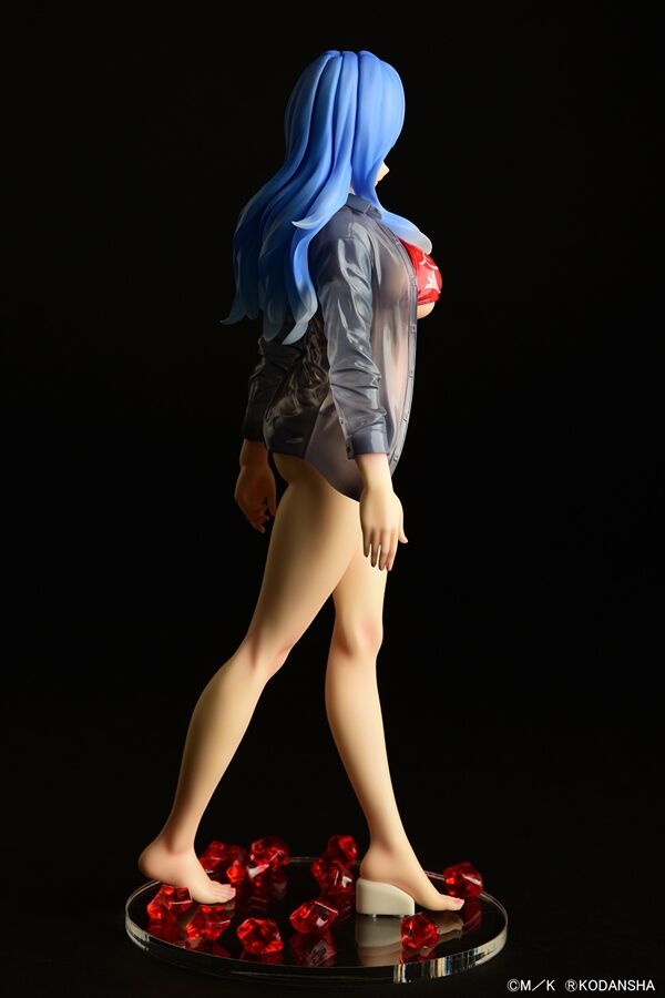 Fairy Tail - Juvia Lockser - 1/6 - Gravure_Style, Sheer Wet Shirt SP, Red Bikini!! (Orca Toys) photo 12