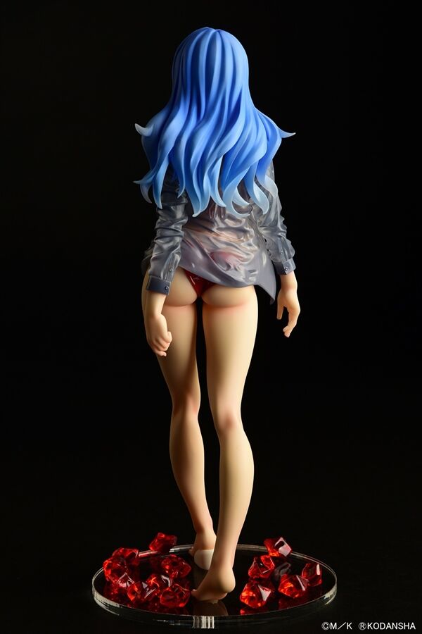 Fairy Tail - Juvia Lockser - 1/6 - Gravure_Style, Sheer Wet Shirt SP, Red Bikini!! (Orca Toys) photo 16