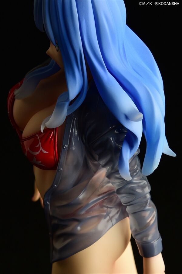Fairy Tail - Juvia Lockser - 1/6 - Gravure_Style, Sheer Wet Shirt SP, Red Bikini!! (Orca Toys) photo 19