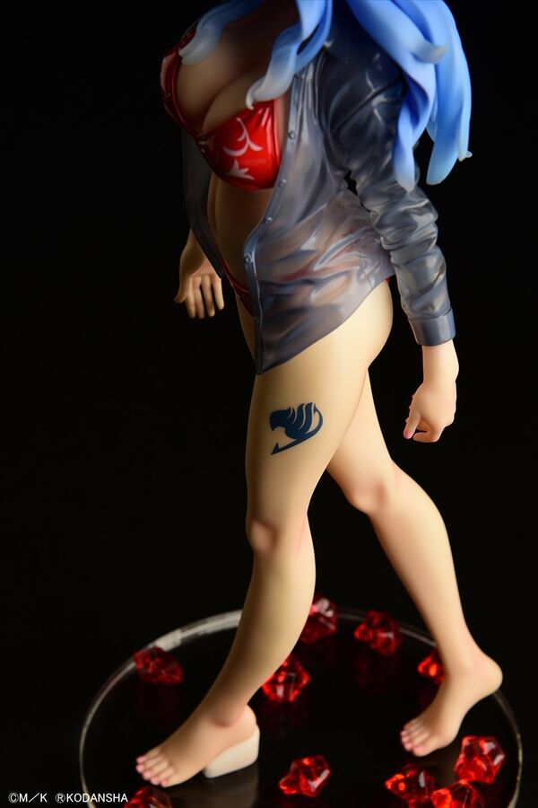 Fairy Tail - Juvia Lockser - 1/6 - Gravure_Style, Sheer Wet Shirt SP, Red Bikini!! (Orca Toys) photo 20