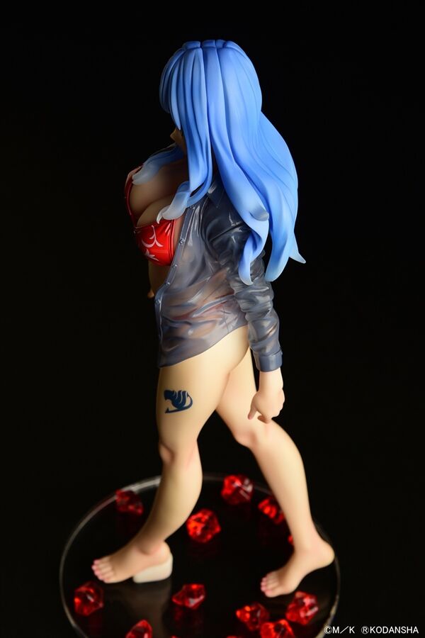 Fairy Tail - Juvia Lockser - 1/6 - Gravure_Style, Sheer Wet Shirt SP, Red Bikini!! (Orca Toys) photo 21