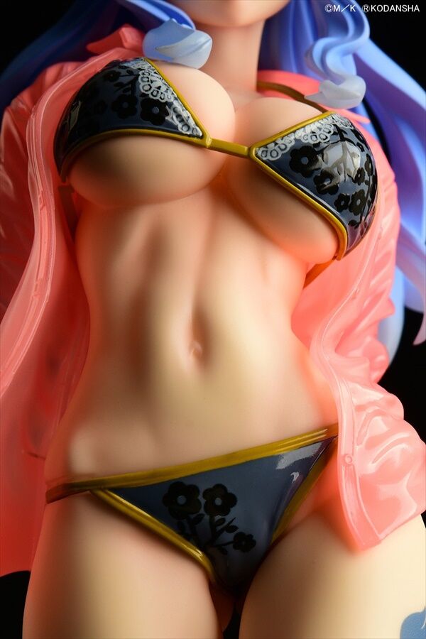 Fairy Tail - Juvia Lockser - 1/6 - Gravure_Style, Sheer Wet Shirt SP, Black Bikini!! (Orca Toys) photo 3