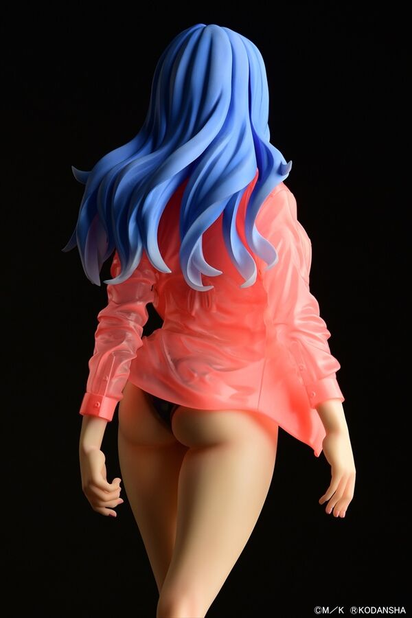 Fairy Tail - Juvia Lockser - 1/6 - Gravure_Style, Sheer Wet Shirt SP, Black Bikini!! (Orca Toys) photo 5