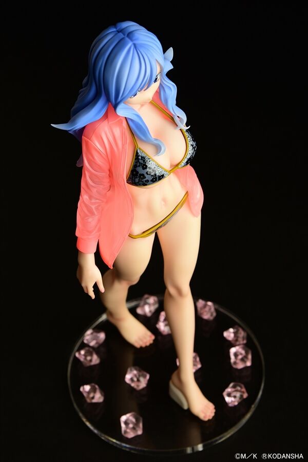 Fairy Tail - Juvia Lockser - 1/6 - Gravure_Style, Sheer Wet Shirt SP, Black Bikini!! (Orca Toys) photo 11