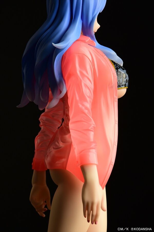 Fairy Tail - Juvia Lockser - 1/6 - Gravure_Style, Sheer Wet Shirt SP, Black Bikini!! (Orca Toys) photo 13
