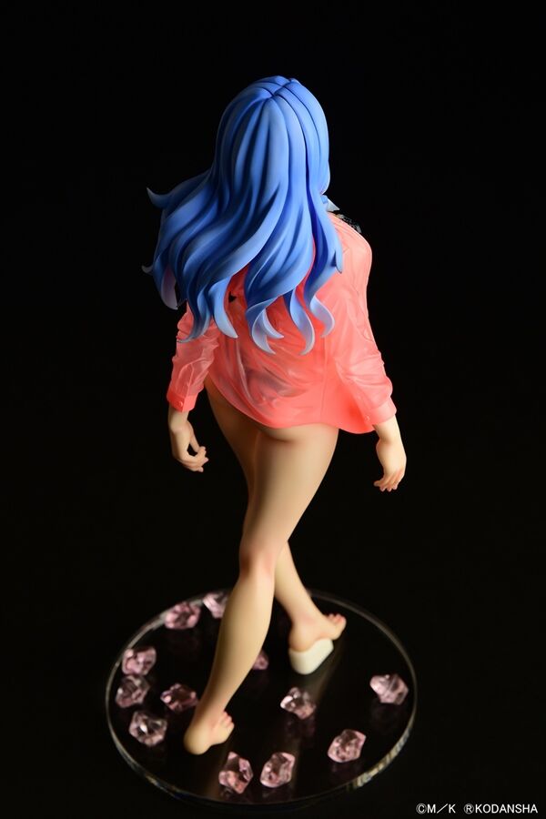 Fairy Tail - Juvia Lockser - 1/6 - Gravure_Style, Sheer Wet Shirt SP, Black Bikini!! (Orca Toys) photo 26
