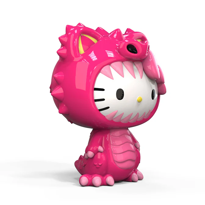 Hello Kitty - Art Giants - kidrobot x Sanrio - Pink Kaiju Monster (Kidrobot) photo 7
