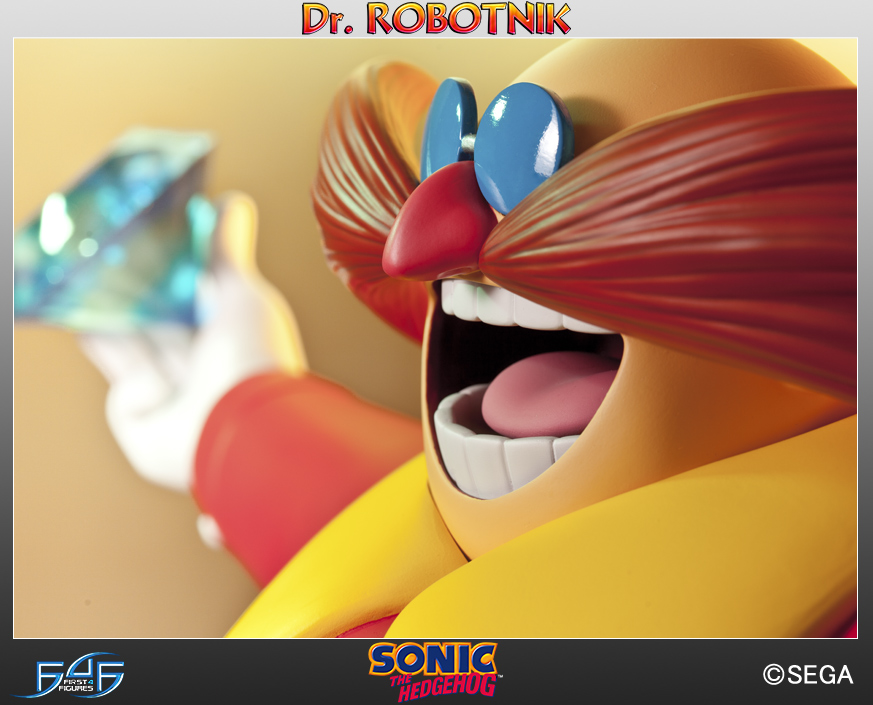 Sonic the Hedgehog - Doctor Eggman - Classic Sonic the Hedgehog Statue (6) (First 4 Figures) photo 7