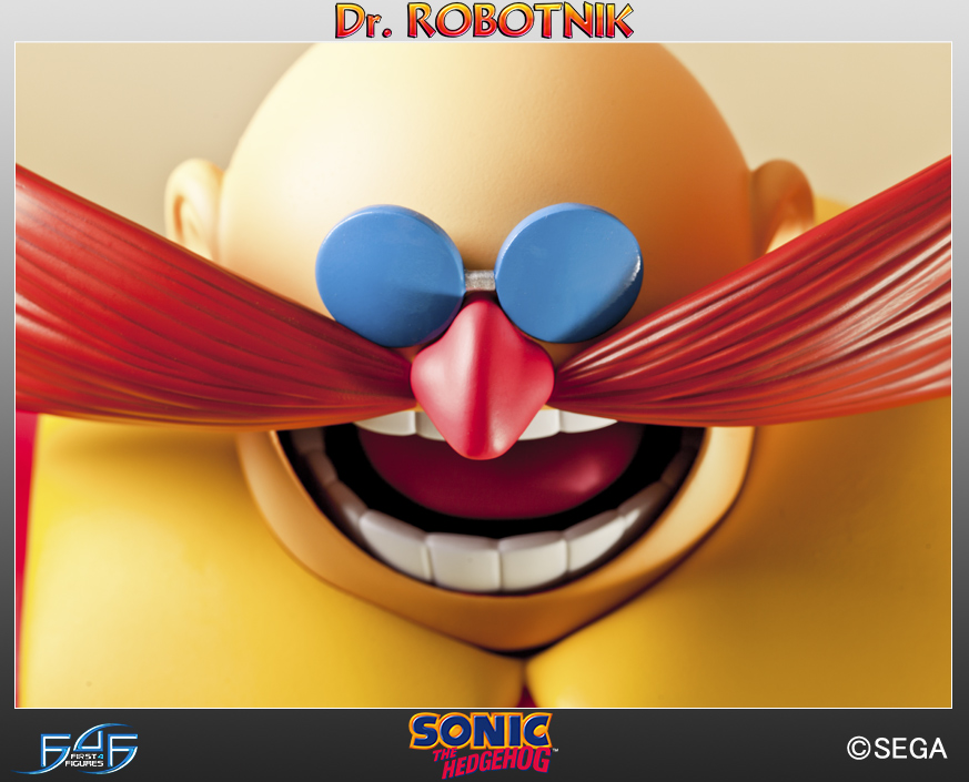 Sonic the Hedgehog - Doctor Eggman - Classic Sonic the Hedgehog Statue (6) (First 4 Figures) photo 8