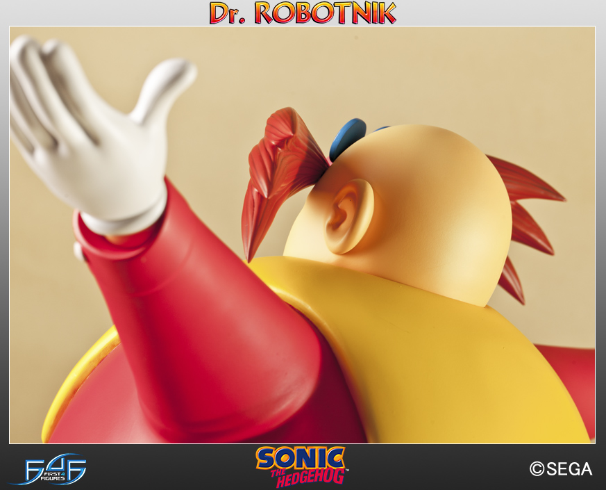 Sonic the Hedgehog - Doctor Eggman - Classic Sonic the Hedgehog Statue (6) (First 4 Figures) photo 9