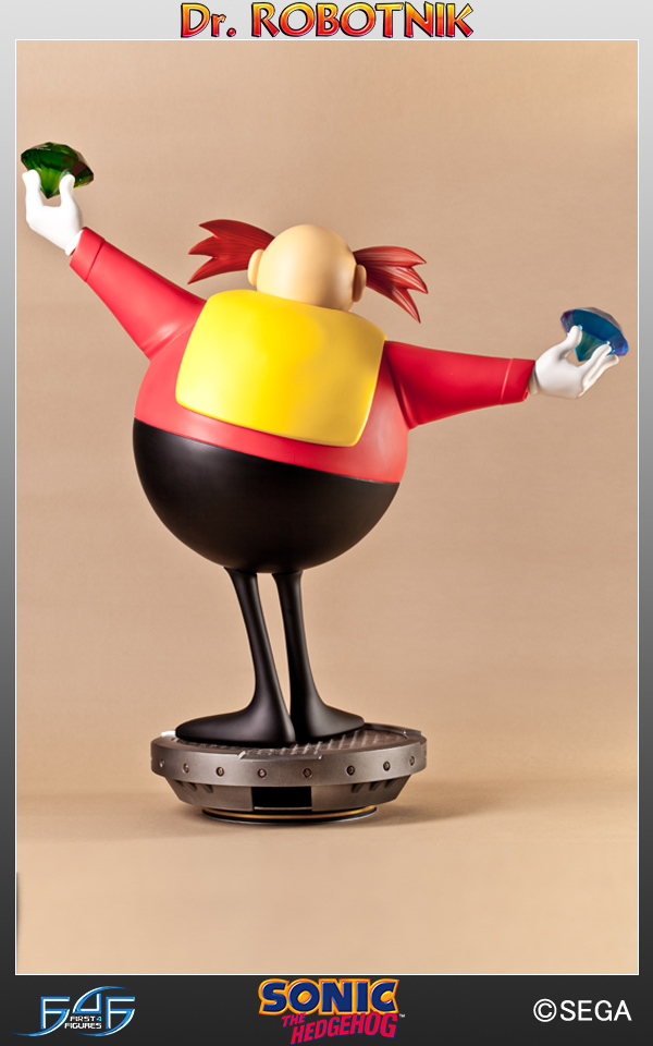 Sonic the Hedgehog - Doctor Eggman - Classic Sonic the Hedgehog Statue (6) (First 4 Figures) photo 10
