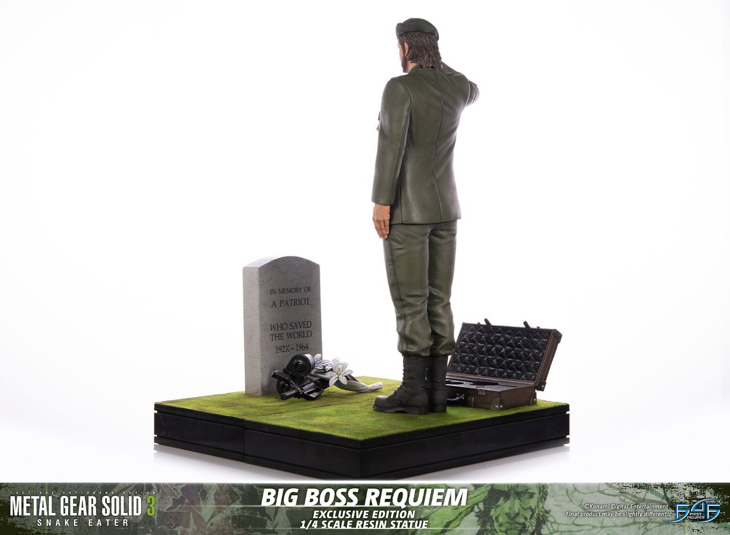 Metal Gear Solid 3: Snake Eater - Naked Snake - 1/4 - Requiem, Exclusive Edition (First 4 Figures) photo 2