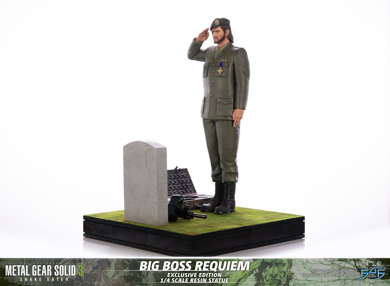 Metal Gear Solid 3: Snake Eater - Naked Snake - 1/4 - Requiem, Exclusive Edition (First 4 Figures) photo 3