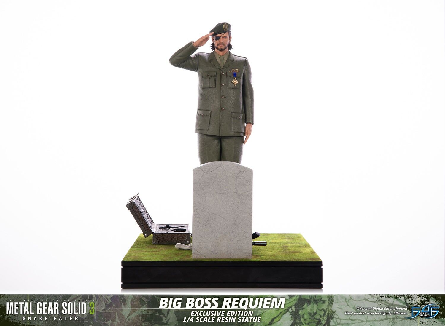 Metal Gear Solid 3: Snake Eater - Naked Snake - 1/4 - Requiem, Exclusive Edition (First 4 Figures) photo 4